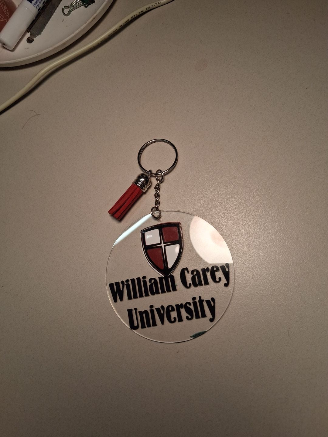 William Carey University Keychain