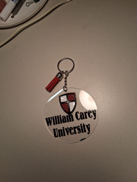 William Carey University Keychain